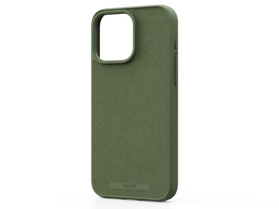 MOB NJORD IPHONE 15 ULTRA CASE SUEDE MAGSAFE OLIVE