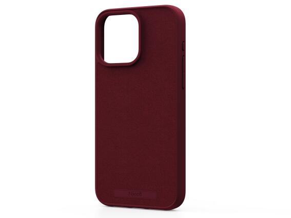 MOB NJORD IPHONE 15 ULTRA CASE SUEDE MAGSAFE RED