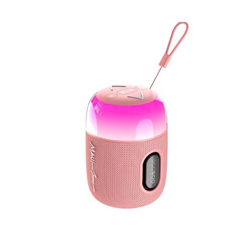 Egoboo X Maui And Sons Ηχείο Bluetooth 5W Led Pink