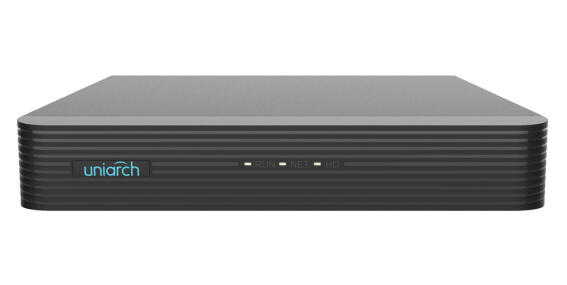 UNIARCH NVR καταγραφικό NVR-104E2-P4 H.265/H.264 8MP 4 κανάλια PoE