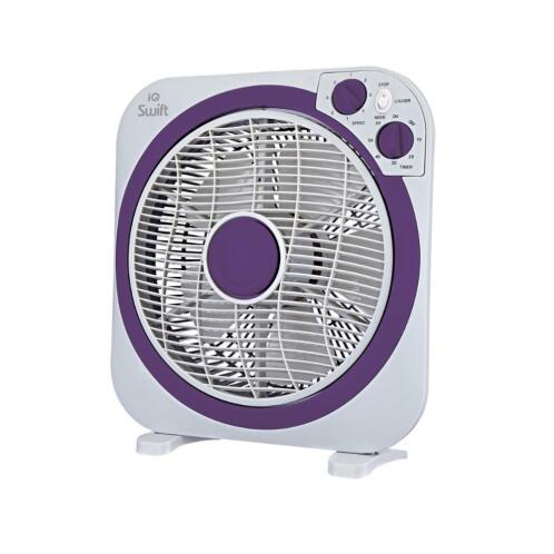 IQ PBF-34 Ανεμιστήρας Box Fan 45W Διαμέτρου 30cm