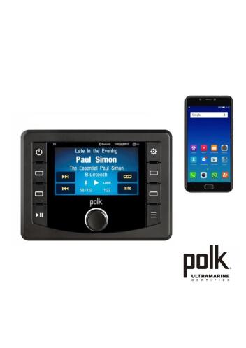 POLK P1 ULTRAMARINE WATERPROOF BLUETOOTH STEREO 4.3", BLUETOOTH WITH APP CONTROL