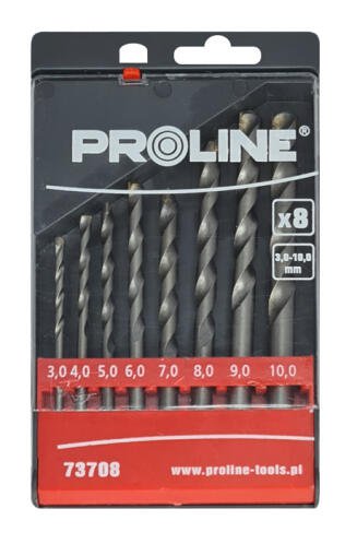 PROLINE σετ τρυπάνια για μπετόν 73708 3-10mm 8τμχ