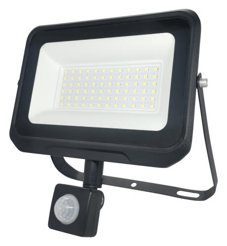 POWERTECH LED προβολέας PT-1263 με αισθητήρα κίνησης 50W 4000K IP65