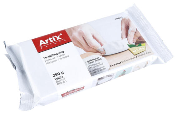 ARTIX PAINTS φυσικός πηλός PY035-1 χωρίς γλουτένη 250γρ λευκός