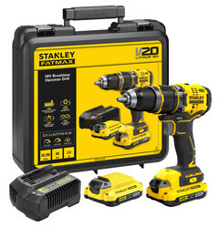 Stanley Κρουστικό Δραπανοκατσάβιδο BRUSHLESS V20 Li-Ion 18V