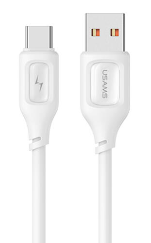 USAMS καλώδιο USB-C σε USB US-SJ619 15W 1m λευκό