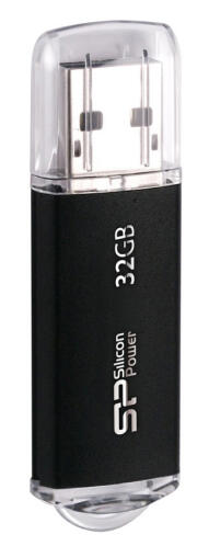 SILICON POWER USB Flash Drive Ultima II-I 32GB USB 2.0 μαύρο