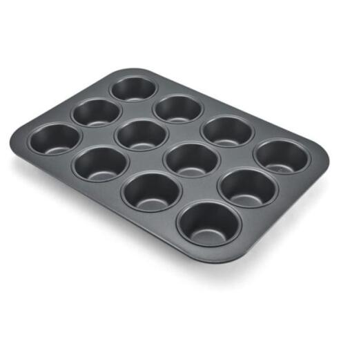 Ταψί Muffin 12 θέσεων 35x26,5x3 Μαύρο