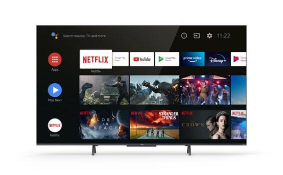 TCL Τηλεόραση 43'' 4K QLED TV 43C722