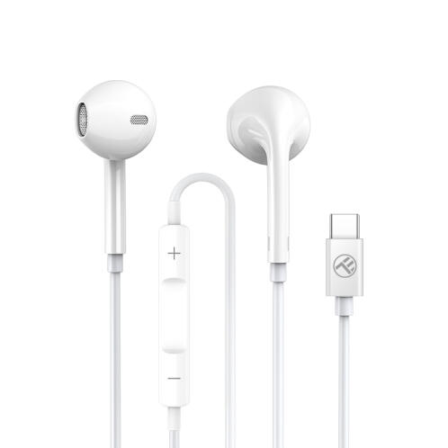 Tellur Urbs Earbuds Handsfree με Βύσμα USB-C Λευκό