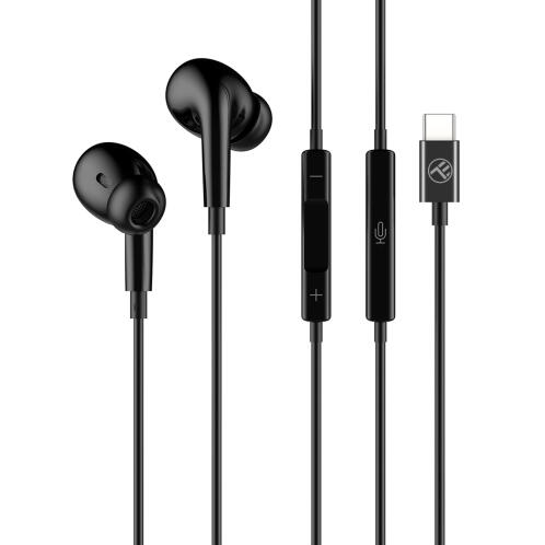 Tellur Attune In-ear Handsfree με Βύσμα USB-C Μαύρο