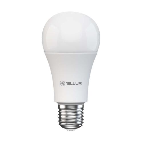 Tellur WiFi Smart Bulb E27,  Λάμπα LED 820 Lumens E27 τηλεχειριζόμενη με WiFi (Cold/Warm/Dimmer)