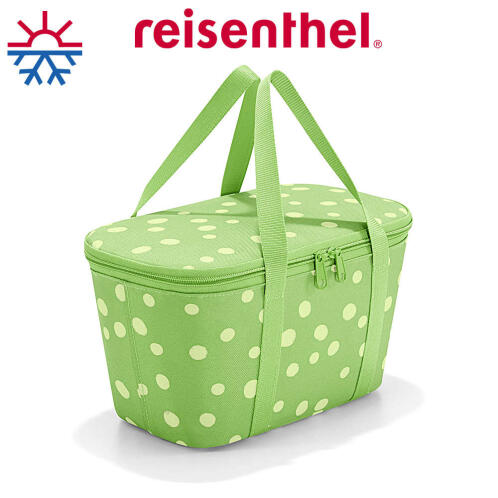 Reisenthel Θερμομονωτική τσάντα πράσινη πουά XS Coolerbag 4lt