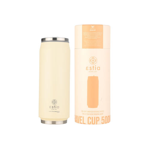 Estia Θερμος Travel Cup Save The Aegean 500ml 01-22761 Lily White