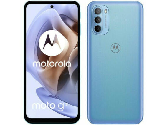 Motorola Smartphone Moto G31 64GB Baby Blue