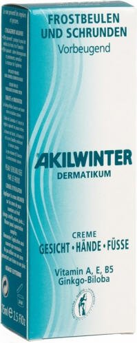 Akileine Akilwinter Cream Για Κρυοπαγήματα και Χιονίστρες 75ml