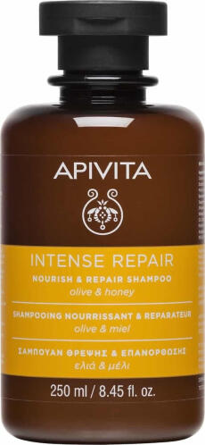 Apivita Intense Repair Olive & Honey Σαμπουάν για Αναδόμηση/Θρέψη για Όλους τους Τύπους Μαλλιών 250ml