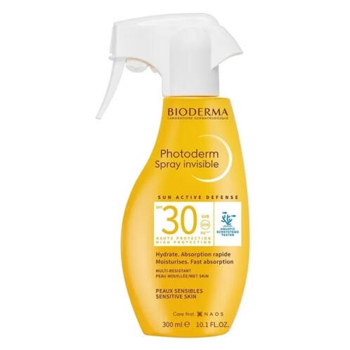 Bioderma Photoderm Invisible Αντηλιακό Προσώπου και Σώματος SPF30 σε Spray 300ml