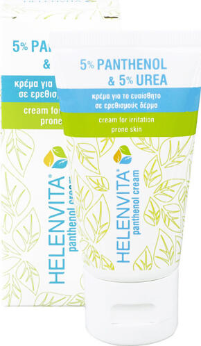 Helenvita Panthenol Cream Panthenol 5% & Ουρία 5% Κρέμα Ανάπλασης και Ενυδάτωσης 50ml