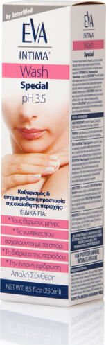 Intermed Eva Intima Wash Special pH 3.5 Υγρό Καθαρισμού με Χαμομήλι και Αλόη 250ml