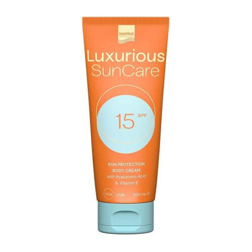 Intermed Luxurious Suncare Αντηλιακή Κρέμα για το Σώμα SPF15 200ml