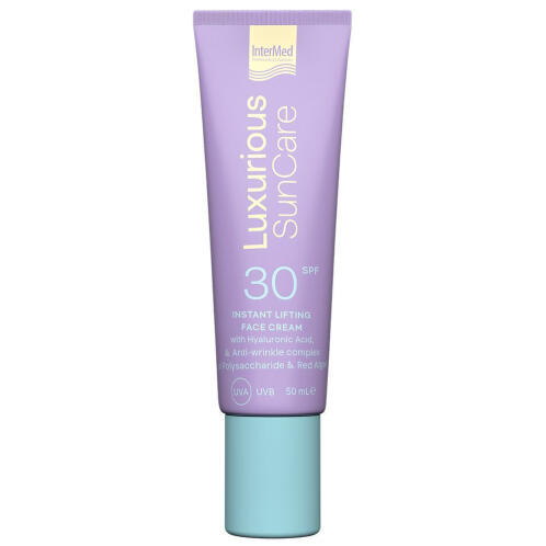 Intermed Luxurious Suncare Κρέμα Προσώπου Ημέρας με SPF30 για Σύσφιξη 50ml