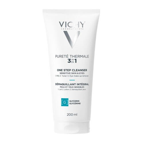 Vichy Γαλάκτωμα Ντεμακιγιάζ Purete Thermale 3 in 1 One Step Cleanser για Ευαίσθητες Επιδερμίδες 200ml