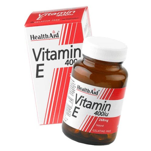 Health Aid Vitamin Ε 400IU Συμπλήρωμα Διατροφής Βιταμίνης E 30 Κάψουλες