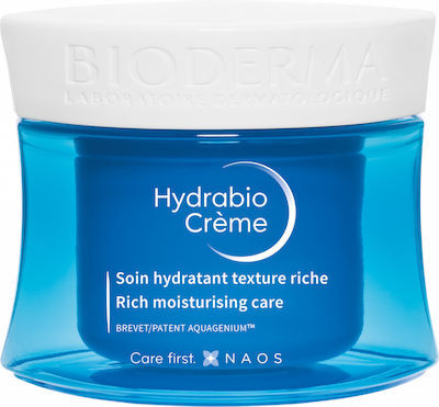 Bioderma Hydrabio Rich Ενυδατική Κρέμα Προσώπου για Ξηρές Επιδερμίδες 50ml