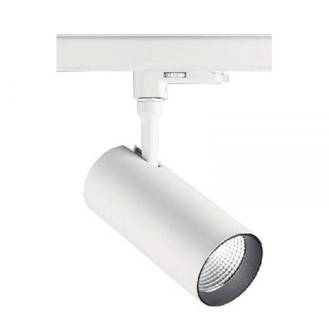 Ideal Lux Σπότ Ράγας Smile CRI80 50ø 3000K 189932 15W Λευκό