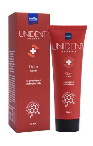 Intermed Οδοντόκρεμα Unident Pharma Gum Care 75ml