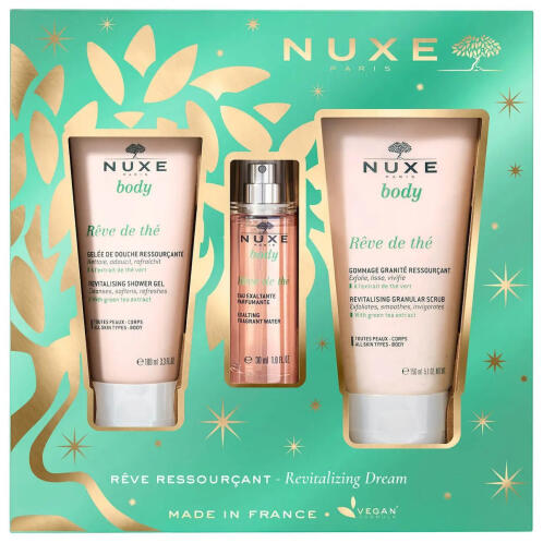 Nuxe Promo Revitalizing Dream με Αφρόλουτρο 100ml + Άρωμα Σώματος Spray 30ml + Αναζωογονητικό Scrub 150ml