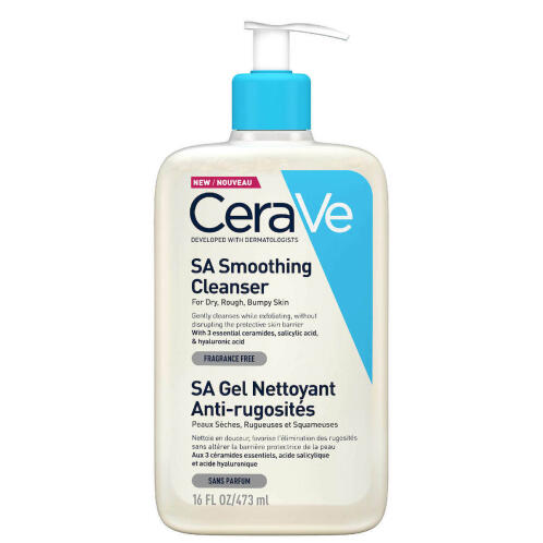 Cerave Smoothing Cleanser Gel Καθαρισμού Προσώπου & Σώματος 473ml