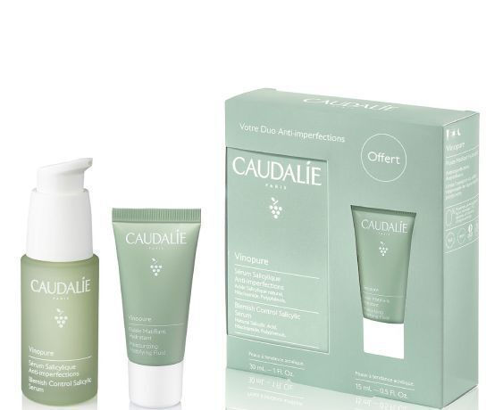 Caudalie Vinopure Duo Anti-Imperfections Σετ Περιποίησης με Κρέμα Προσώπου και Serum