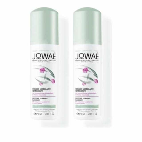 Jowae Micellar Water Καθαρισμού Foaming Cleanser για Ευαίσθητες Επιδερμίδες 2x150ml