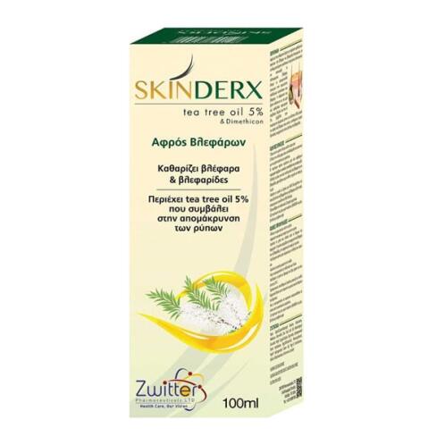 Zwitter Skinderx Αφρός Βλεφάρων 100ml