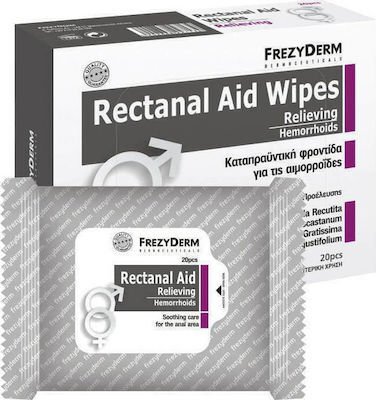 Frezyderm Rectanal Aid Μαντηλάκια για Αιμορροΐδες 20τμχ