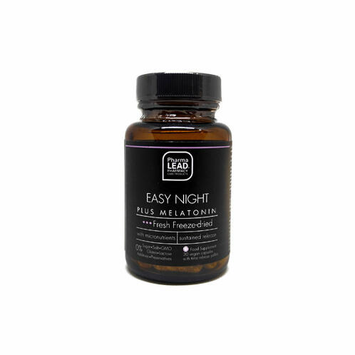 Pharmalead Black Range Easy Night Plus Melatonin Συμπλήρωμα για τον Ύπνο, 30 κάψουλες