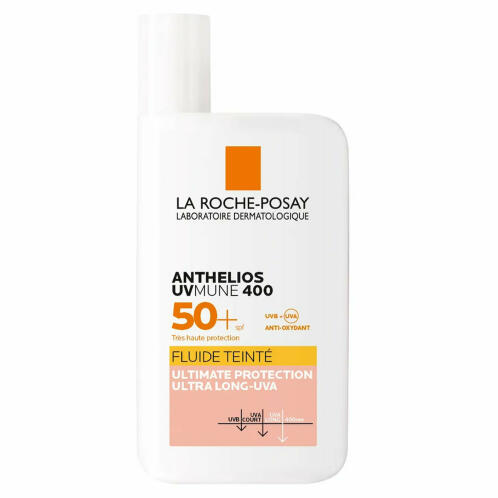 La Roche Posay Anthelios UVmune 400 Tinted Fluid Αντηλιακή Λοσιόν Προσώπου SPF50 με Χρώμα 50ml