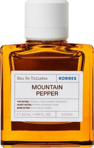 Korres Mountain Pepper Eau De Toilette Ανδρικό Άρωμα 50ml