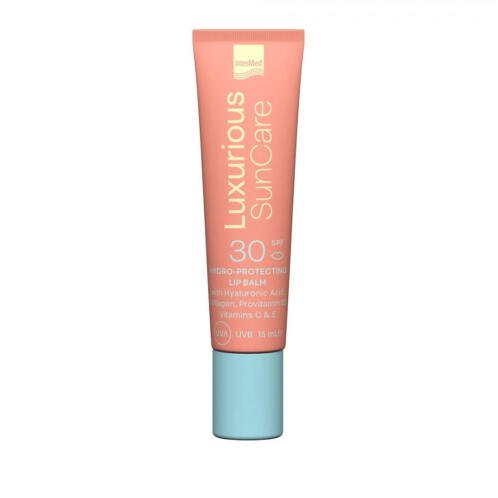 Intermed Luxurius SunCare Hydro Protecting Αντηλιακή Κρέμα Χειλιών SPF30 15ml