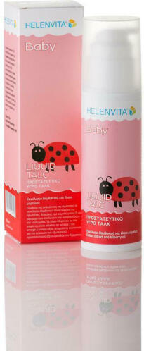 Helenvita | Baby Liquid Talc | Προστατευτική Υγρή Πούδρα για Μωρά | 150 ml