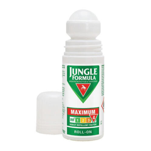 Omega Pharma Jungle Formula Maximum Εντομοαπωθητική Λοσιόν σε Roll On/Stick 50ml