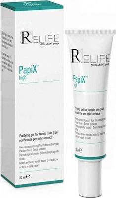 Relife PapiX High 24ωρο Gel Προσώπου Ημέρας με Χρώμα 30ml