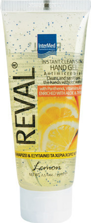 Intermed Reval Plus Αντισηπτικό Χεριών Lemon 75ml