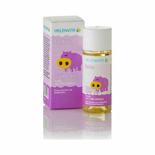 Helenvita Baby Cradle Cap Oil Βρεφικό Λάδι για τη Νινίδα, 50ml