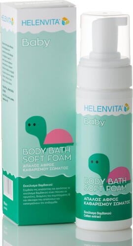 Helenvita Baby Ήπιος Αφρός Καθαρισμού Σώματος, 150ml