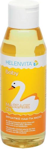 Helenvita Helenvita Baby Massage Oil Ενυδατικό Λάδι για Μασάζ, 110ml