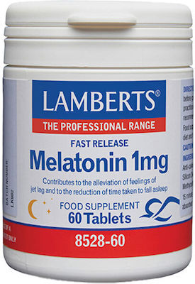 Lamberts Melatonin 1mg Συμπλήρωμα για τον Ύπνο 60 ταμπλέτες